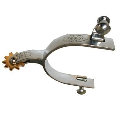 Coronet Youth Engraved Rowl Spur