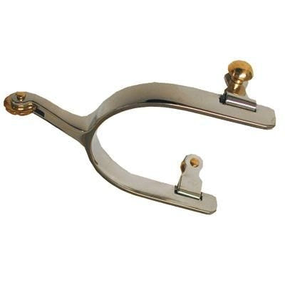 Coronet Roping Spur - Stainless SteelLadies