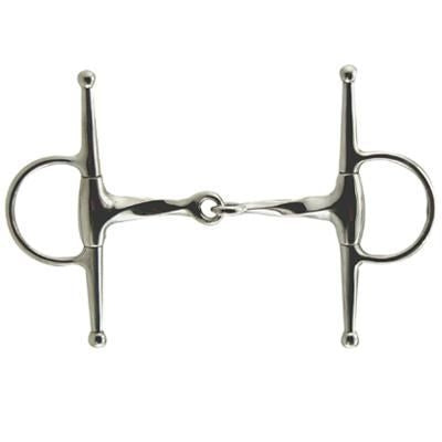 Coronet Slow Twist Eggbutt Full Cheek Bit 4.75