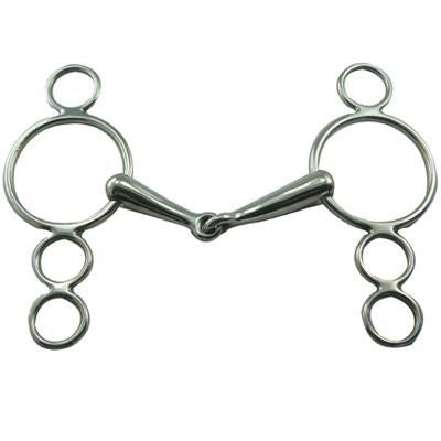 Coronet Continental 3 Ring Gag Bit