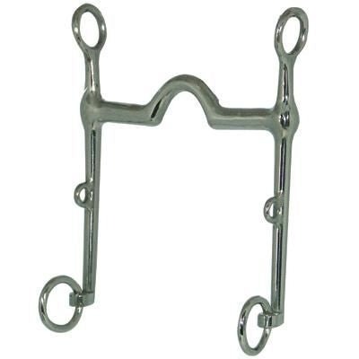 Half Tom Bass Weymouth Bit - No Curb Chain 5