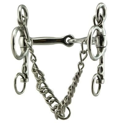 Coronet Jointed Mouth Pelham Bit 4.75