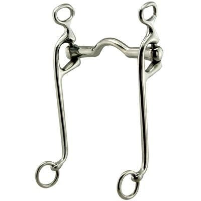 Coronet Loose Cheek Ported Walking Horse Bit 5