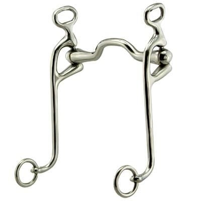 Coronet Loose Cheek Med Port Walking Horse Bit 5
