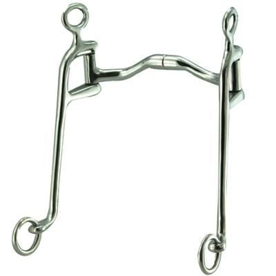 Robart Pinchless Medium Arched Walking Horse Bit 5