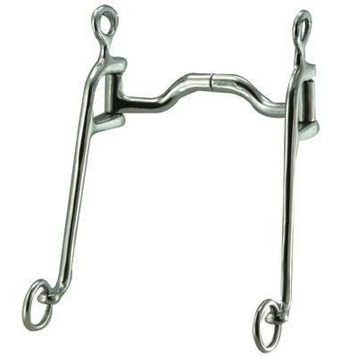 Robart Pinchless Medium Port Walking Horse Bit 5