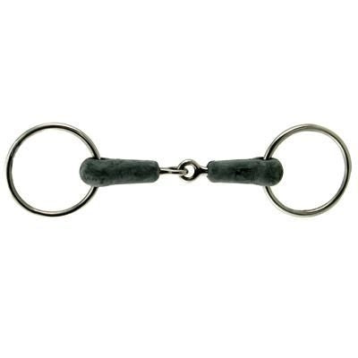 Coronet Loose Ring Hard Rubber Jointed Mouth Bit 5