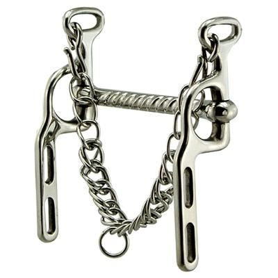 Coronet Elbow Corkscrew Straight Mouth Bit