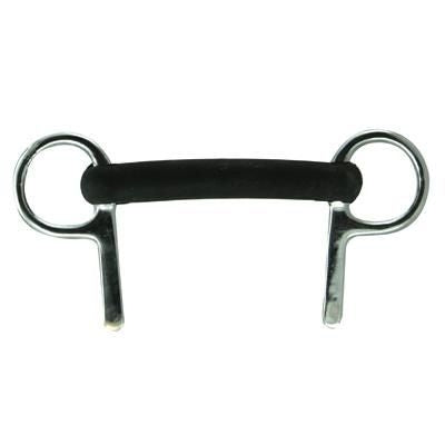 Coronet Rubber Mullen Mouth Half Cheek Bit 5