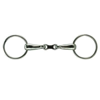 Hollow Mouth French Training Snaffle Bit