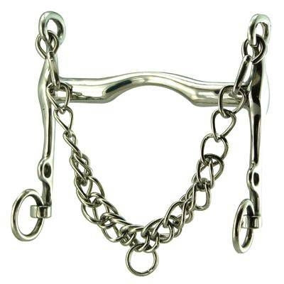 Coronet Medium Weight Wide Port Weymouth Bit