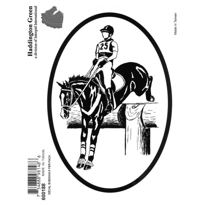 Decal - Event Rider - Pack Of 6 5 x 4