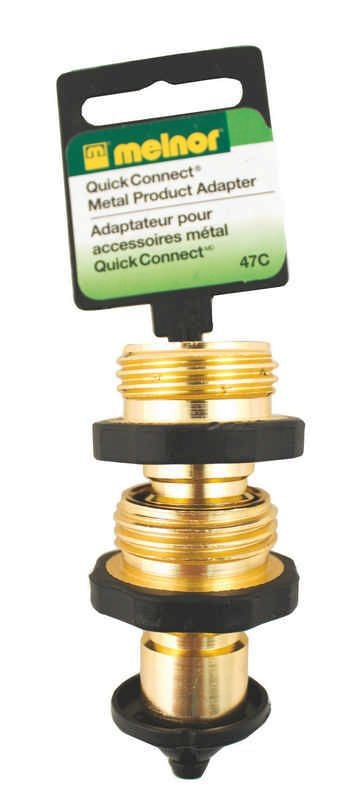 Brass Male Connector For Garden Hoses 5in Brass