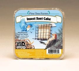 Insect Suet Cake Food For Birds 12oz