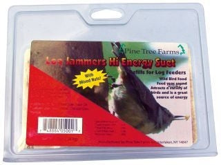 Log Jammer Log Bird Food 0.75 x 0.25 x 0.5
