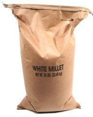 White Millet Food For Birds 50lb