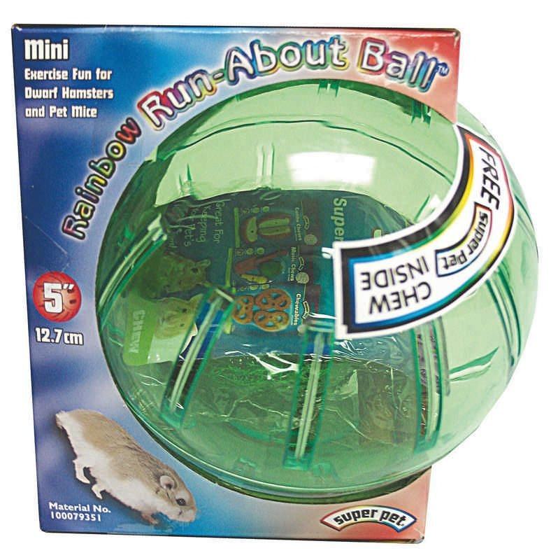 Rainbow Run About Ball 12.5 x 8 x 10 Blu