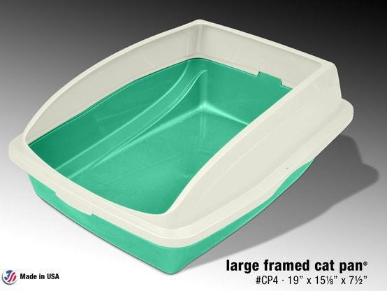 Framed Cat Litter Pan LG