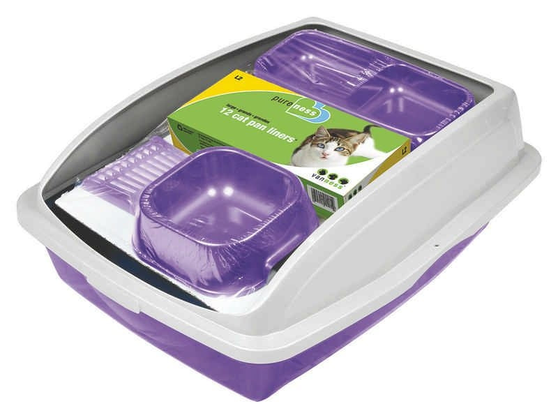 Kit-N Kaboodle Starter Kit For Cats LG Gry