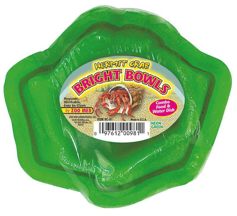 Hermit Crab Combination Bowls Green