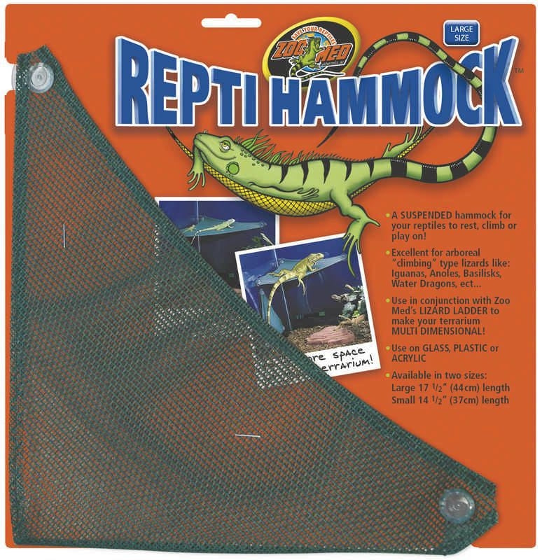 Repti Hammock For Reptiles Large Green