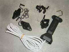 Dare Products Bungee Gate Kit White