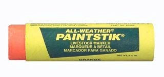 Allweather Animal Marking Paintstik 12pk Orange