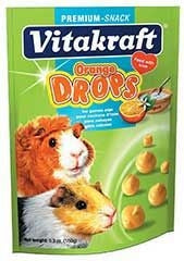 Orange Drop Treats For Guinea Pigs 5 Oz