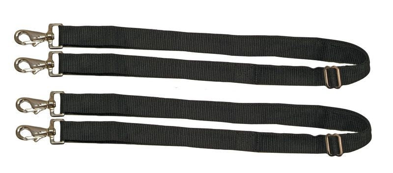 Leg Strap Elastic 2 Snaps-Pair