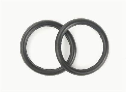 Rubber Peacock Bands Black