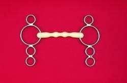 Happy Mouth Pessoa 3 Ring Shaped Mullen Mouth Gag