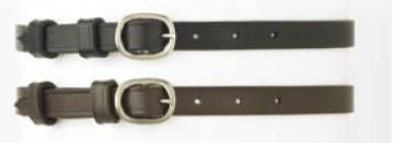 Camelot Ladies Spur StrapsBk/Wh
