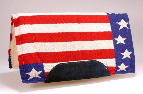 Tough1 Stars And Stripes Saddle Blanket