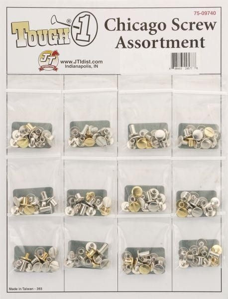 Tough1 Chicago Screw Assortment Brn