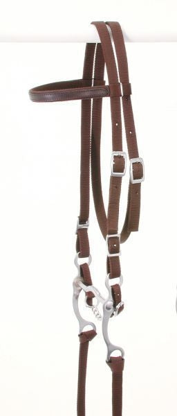 King Series Nylon Pony Browband Bridle