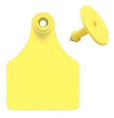 Allflex Ear Tags Numbered 26-50 Large Yellow