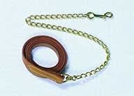 Lead With Chain 6ft Brn