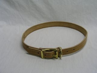 Calf Collar 1 x 30 Inch Tan