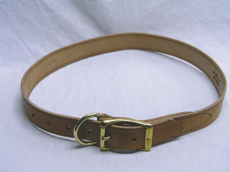Cow Collar 48 x 1 1/2 Tan