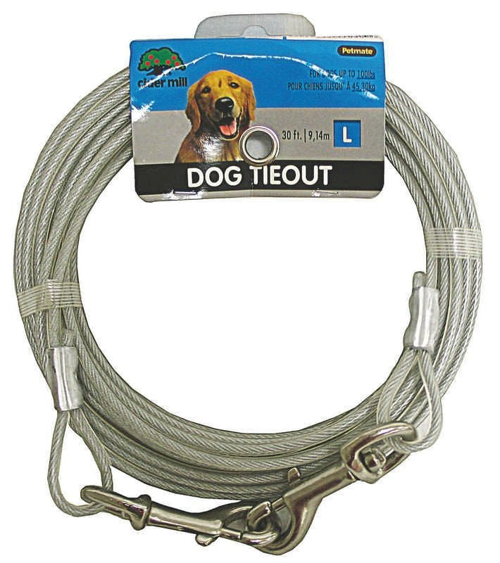 Vinyl Tieout 30 Feet Clear