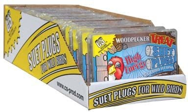 Woodpecker Treat Suet Plugs 12oz