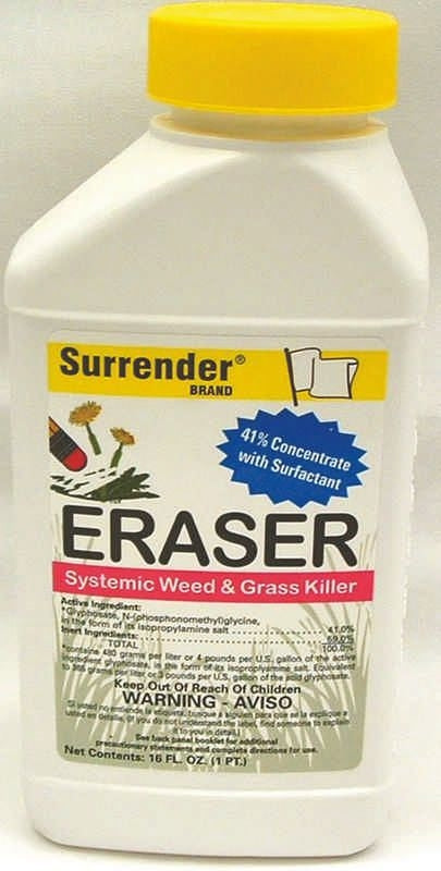 Eraser 41 Percent Herbicide Concentrate 1 Pint