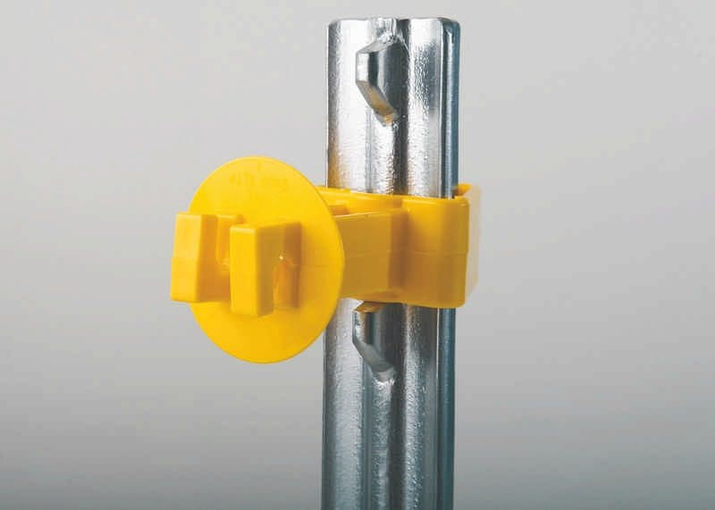 Dare Products Extend T Post Insulators 25Pk Yellow