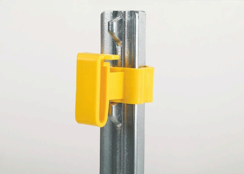 Dare Products T Post Tape Insulators 25 Pk Yellow