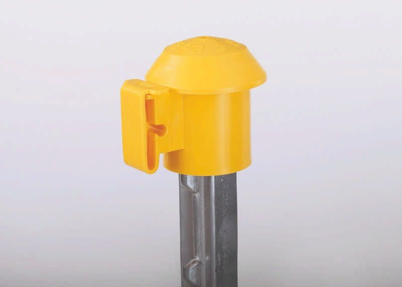 Dare T Post Topper Insulators 10 Pack Yellow