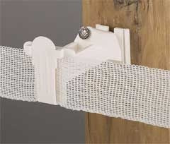 Dare Wood Post Extender Tape Insulators 25Pk White