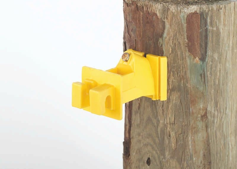 Extend Electric Fence Wood Post Insulator 10 Pack