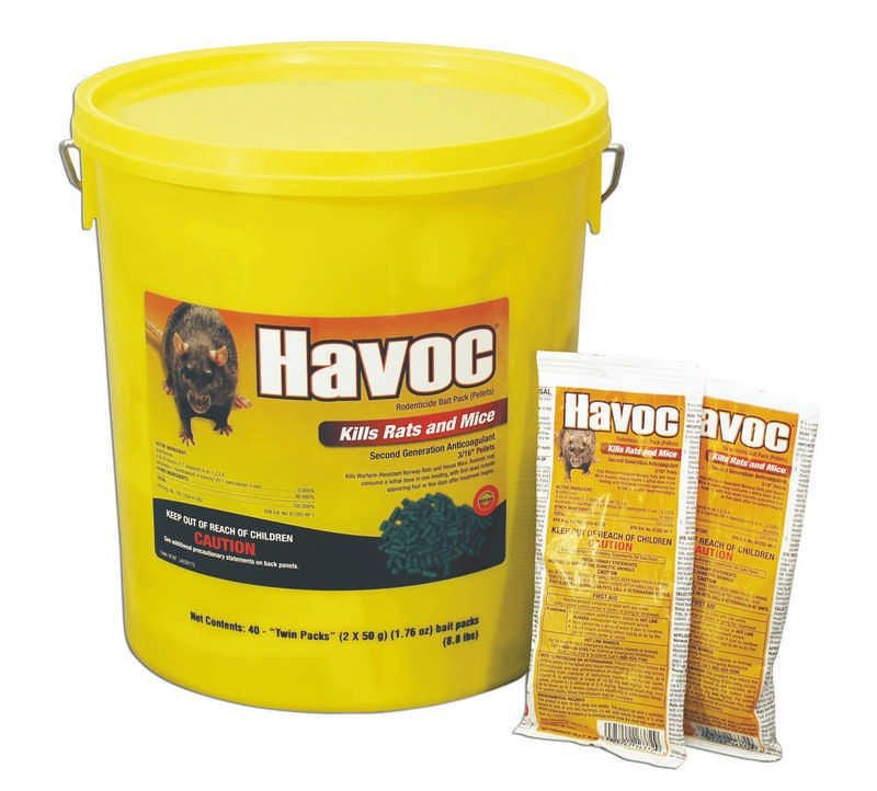 Havoc Twin Packs Pail Rodenticide 50 Gram