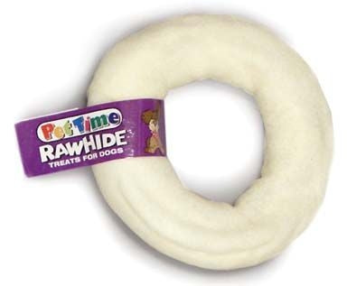 Rawhide Donut In Ntrl 3-4 Inch