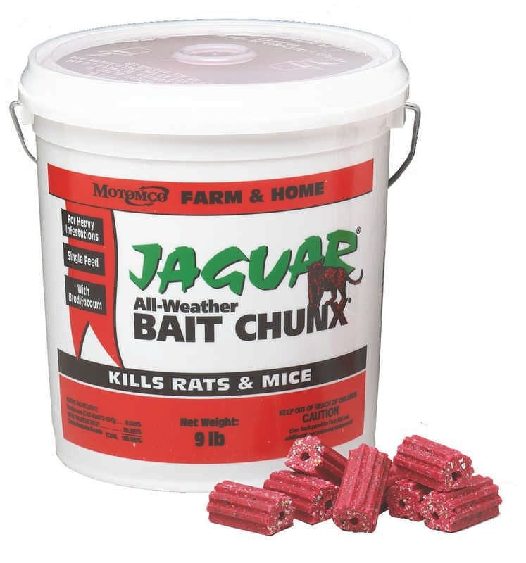 Jaguar Bait Chunk Rodenticide 18 Pound
